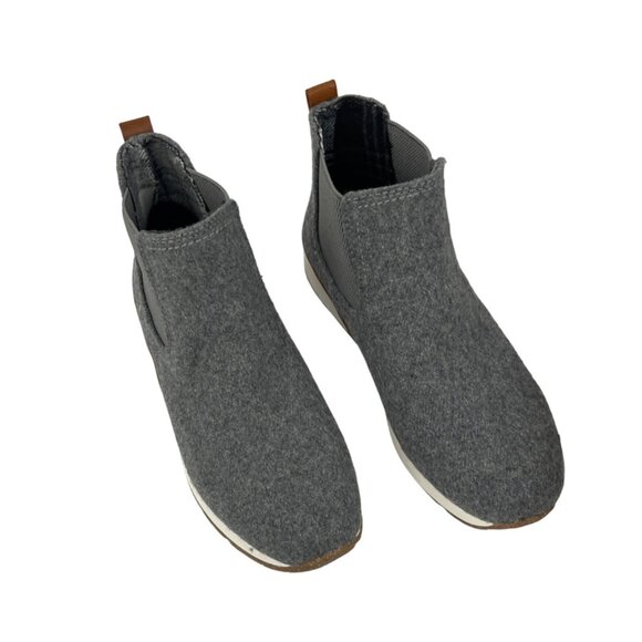 B.O.C. Kara Grey Wool Combo Fabric Shoes Size 7.5 M - Picture 1 of 5